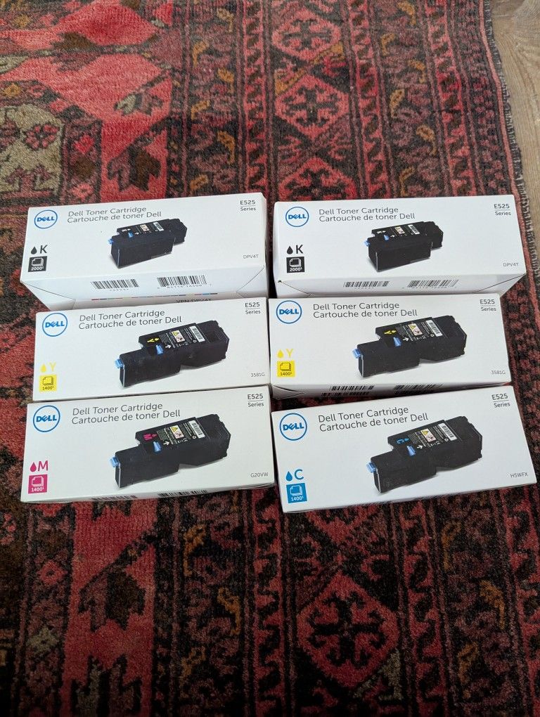 Dell toner cartridge E525 series bundle