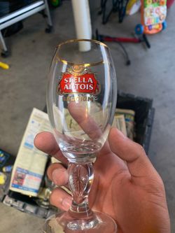 Stella Artois glasses
