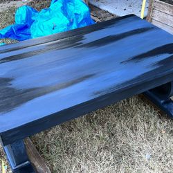 One Of A Kind Barnwood Coffee Table 