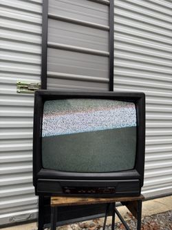 Retro Gaming Television Vintage Color Tube 