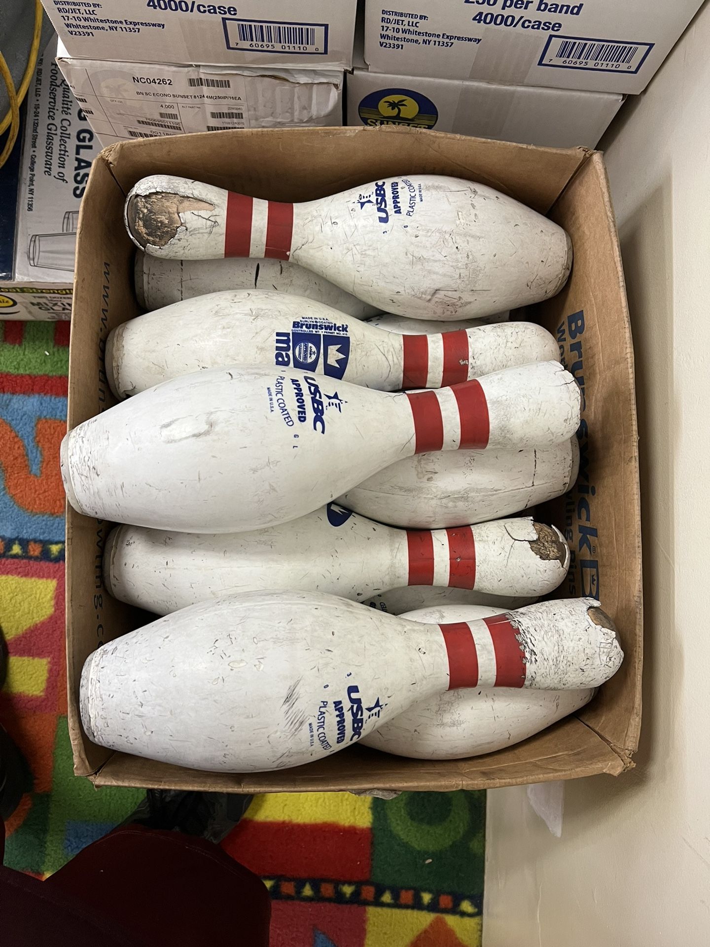 Used Bowling Pins