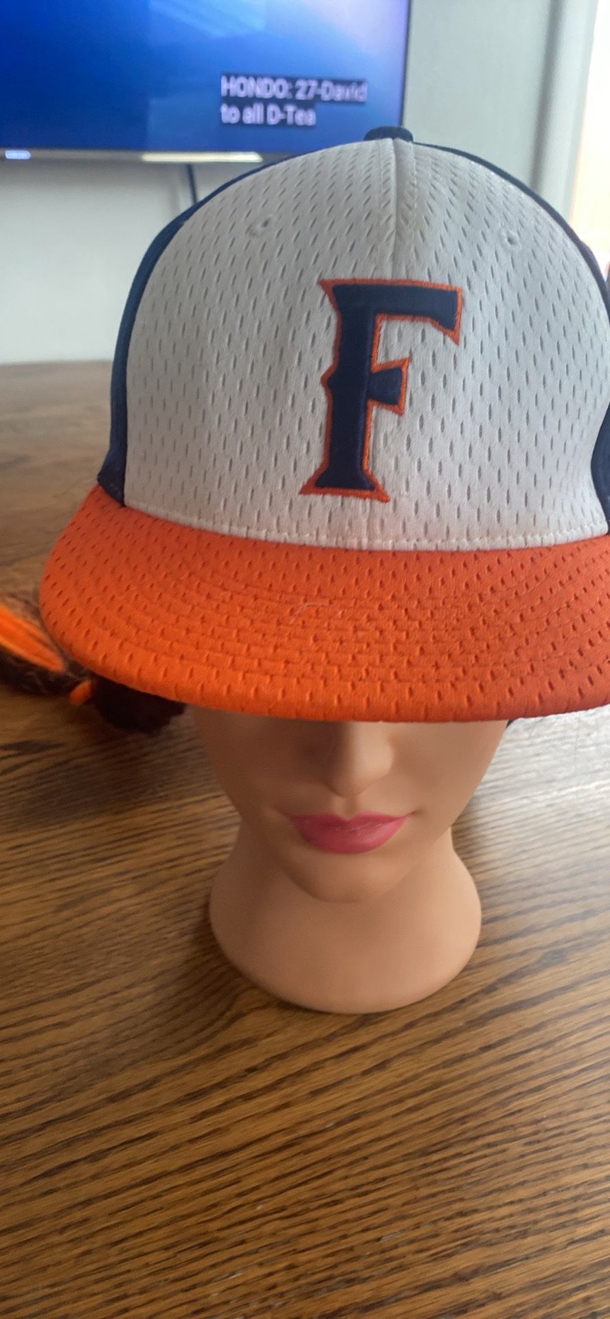 Authentic Zephyr Baseball Cap Embroidered Logo F M/L