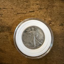 Silver Walking Liberty Half Dollar