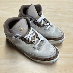 Nike Air Jordan 3 Retro PS Palomino Orewood Brown Gold Youth Size 3 DM0966-102 