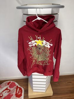 Spider Hoodie Red Brand New Size Medium