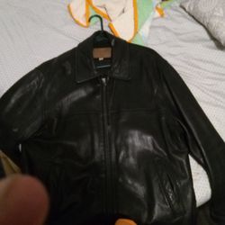 Vintage Guess Men's Leather Jacket Made In 1981. Vintage To The Max
