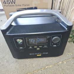 Ecoflow 720 Watts With 45watt Solar Panel