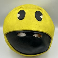 Vintage 1980 Pacman Rubber Adult Mask Bally/Midway MFG Collectibles Cosplay 