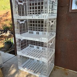 Foldable Stacking Storage Crates.