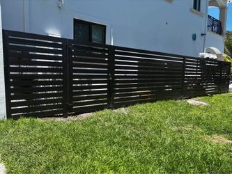 Aluminum fence abrimos de lunes a domingo