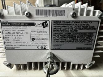 Gavita Pro 1000e DE HPS ONLY $2 Each!