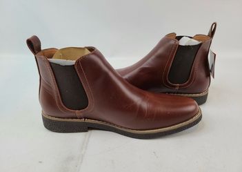 Brown Leather Chelsea Boots size 9