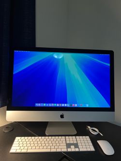 2019 Apple iMac 27-inch 5K Retina display 3ghz 6 core i5 processor 24gb ram 1tb ssd. Works great. Comes with wireless apple keyboard and mouse both re