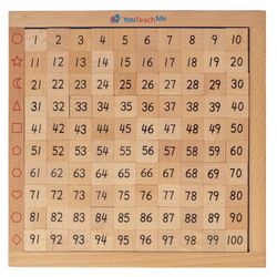 Math Learning Toy, Wooden, Montessori 