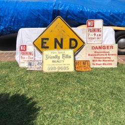 Signs- Traffic / Street Signs / Misc. Signage