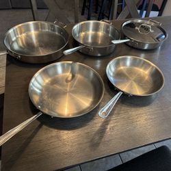 All-Clad Stainless Steel 6 Piece Set