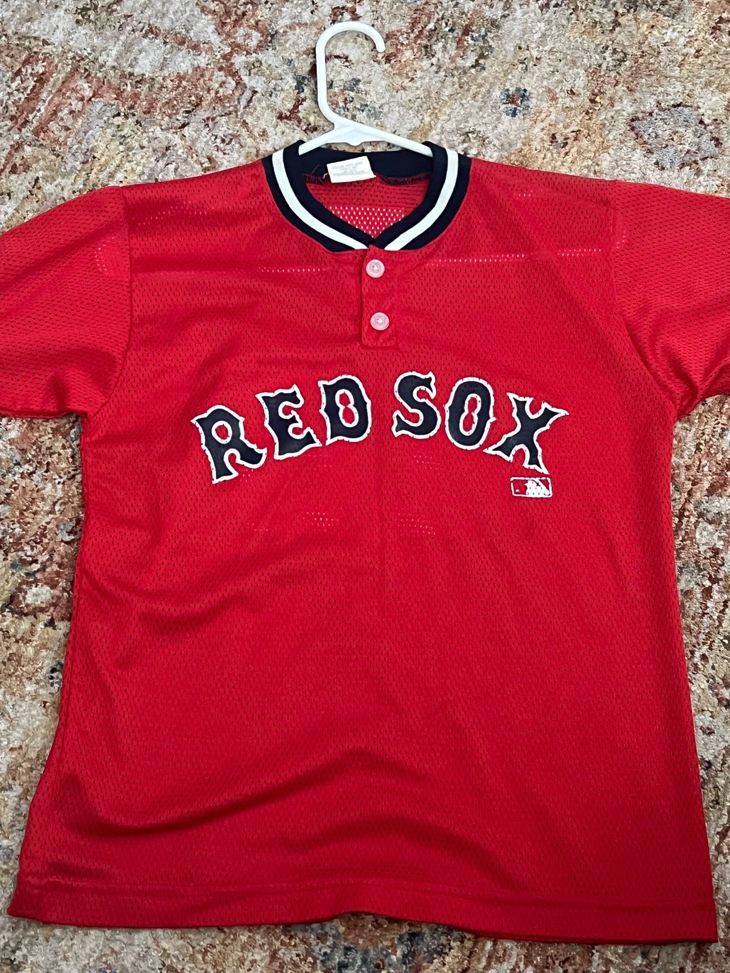 Vintage Majestic New York Mets Mesh Baseball Jersey Orange Y2K MLB Size small