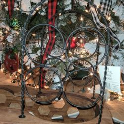 Metal Wine Rack For Decorative 