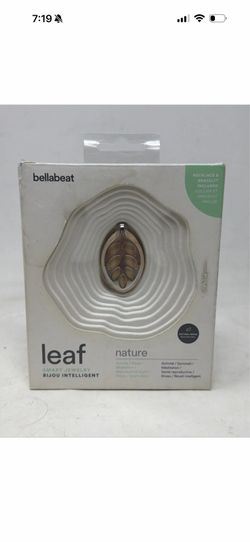 New Bellabeat Leaf Nature Health Tracker Smart Jewelry Silver