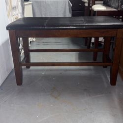 Wood Bench 