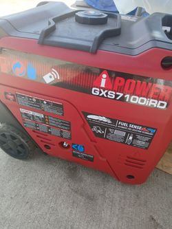 Dual Fuel Inverter Generator 7100w