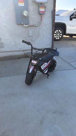 XPRO mini eletric dirt bike for kids 7-13 top speed 17 mph 24 volts 250 wats comes with chager serious buyer’s