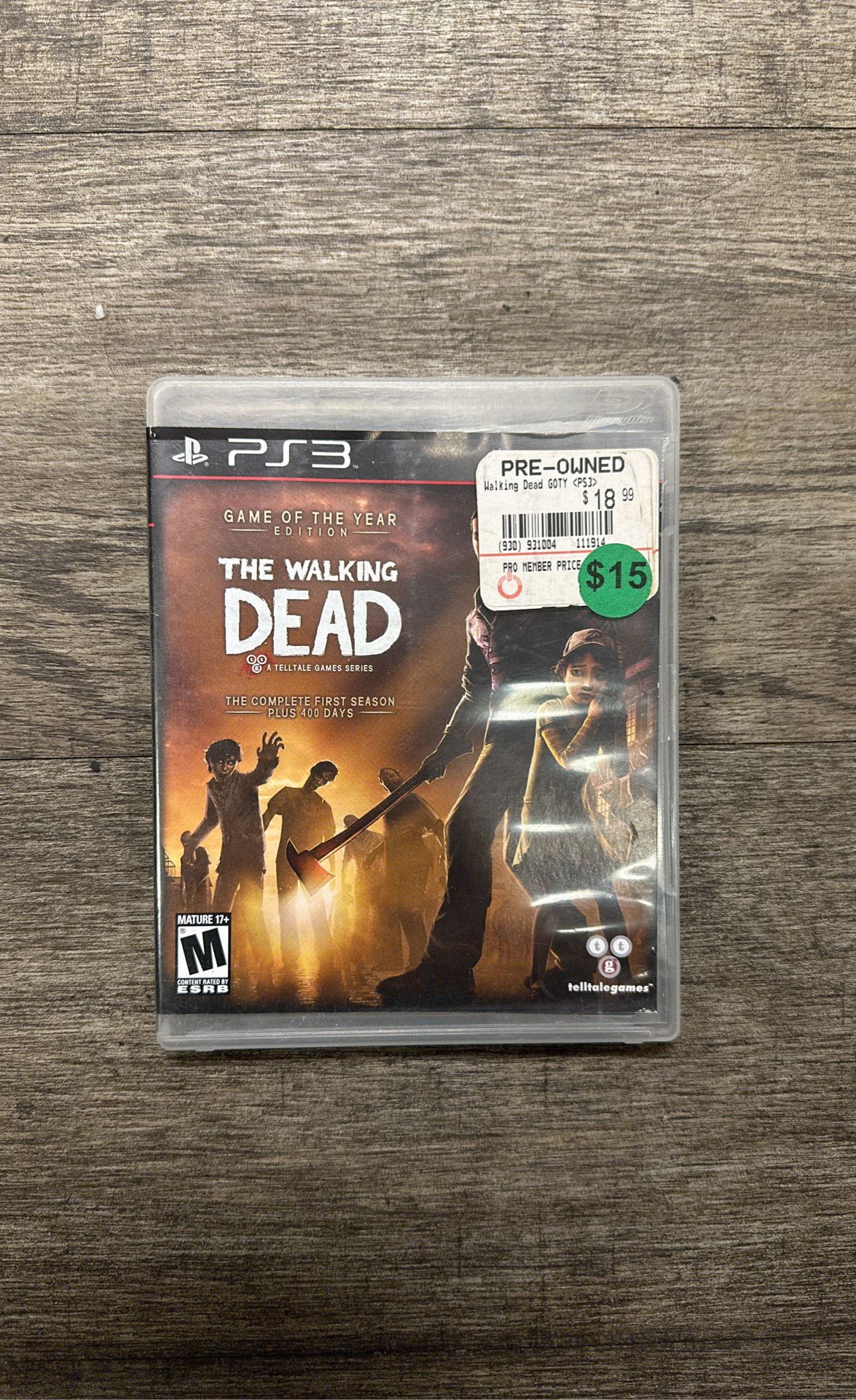 The Walking Dead PS3 