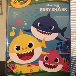 Giant Baby Shark Coloring Book