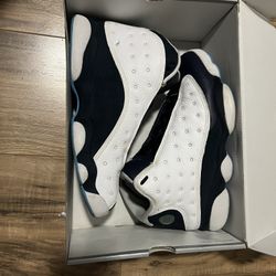 Jordan 13 Obsidian Powder Blue White