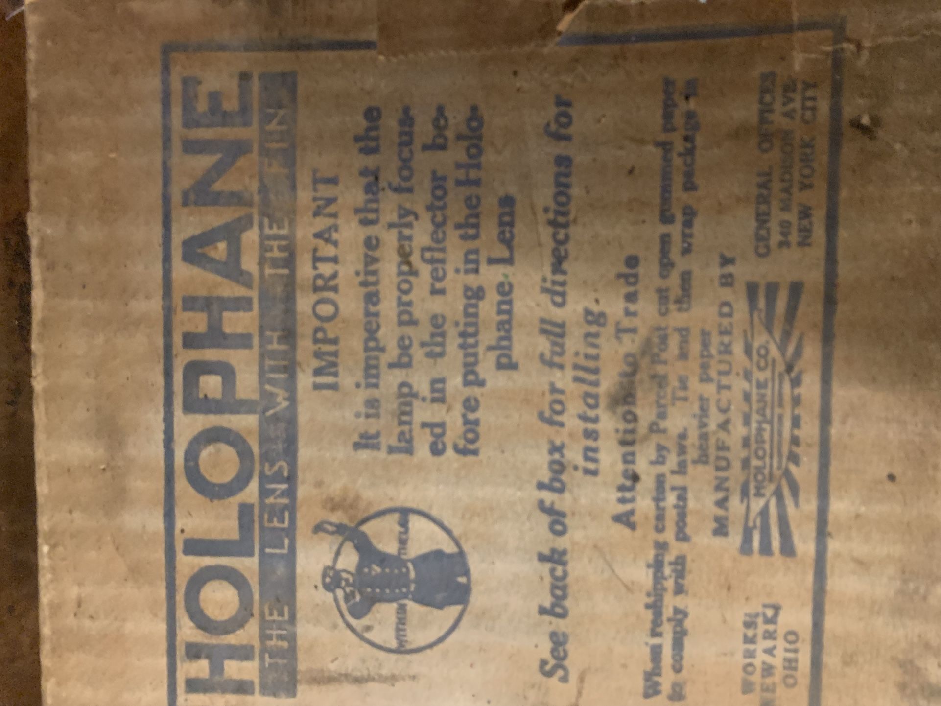 Holophane (contact info removed) Automobile Lens