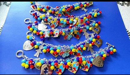 Autism Awareness Charm Bracelets