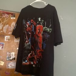 Spiderman Oversized T Shirt Size Large 