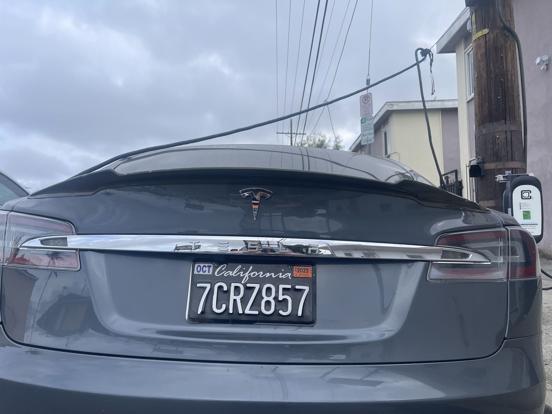 Tesla Model S Carbon Fiber Wing 