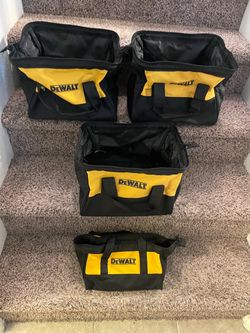 Dewalt Bags 11”H X 14”W $10 Each Cada Una