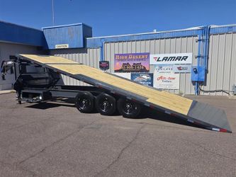 2027 Lamar FA 102x26 Full Power Tilt Deckover Tilt Flatbed Triple axle 21k GVWR