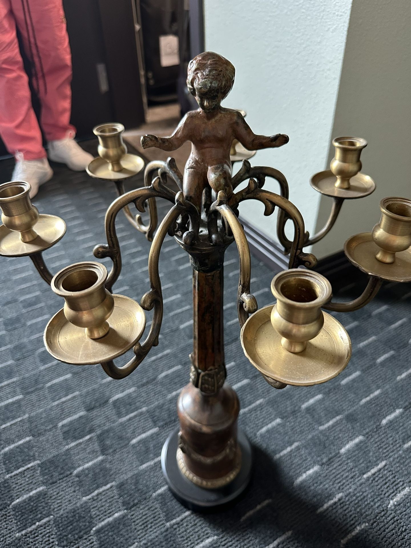 Brass Candelabra