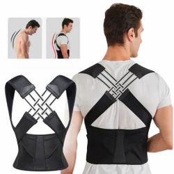 Adjustable Posture Support Brace for Everyday Back and Shoulder Alignment Size 3XL vs