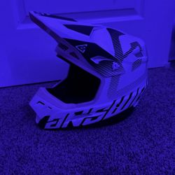 Answer Dirt Bike Helmet (White)