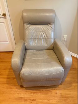 Leather armchair