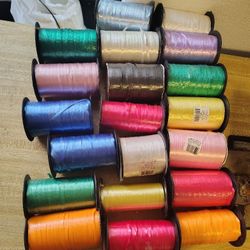 Ribbon Spools For Crafts Assorted 
