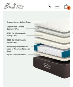MATTRESS KING: Honey Hybrid Mattress, Medium Soft, Like New, Perfect Condition