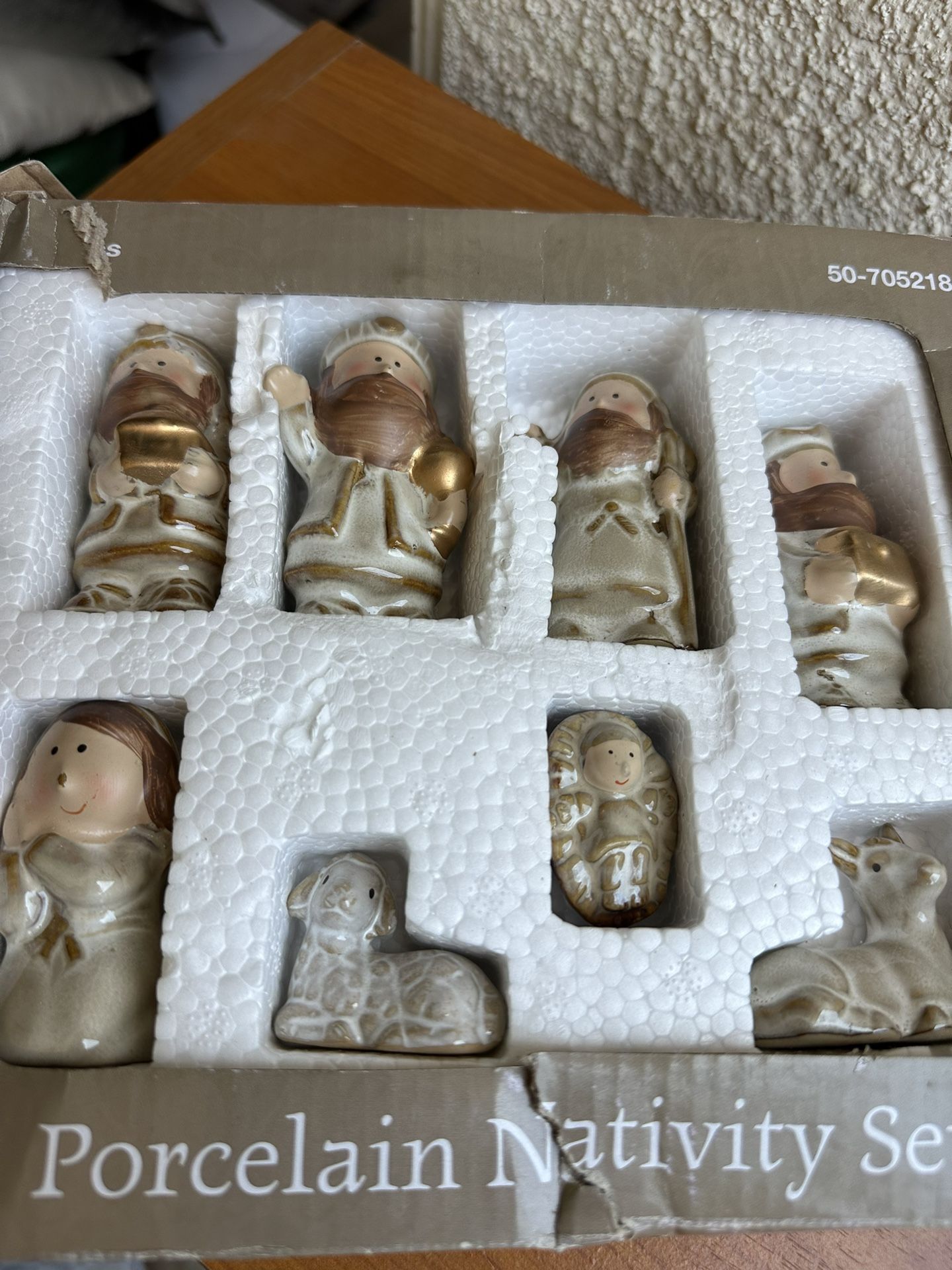 Porcelain Figures Nativity