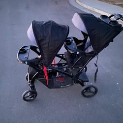 Sit n'stand Double Stroller