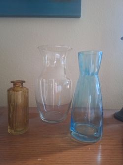 Assorted vases