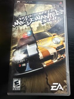 Need for speed most 5.1.0 wanted PSP