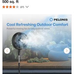 Misting Fan 18”” Stand Fan
