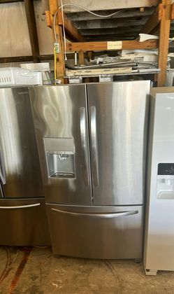 Stainless Steel Samsung 3-Door Fridge