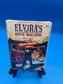 Elvira’s Movie Macabre Double Feature DVD