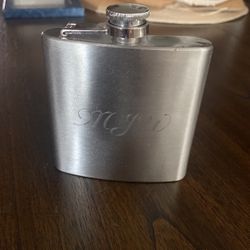 6 Oz Stainless Steel Flask