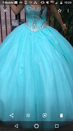 Sweet fifteen gown